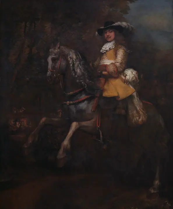 Retrato ecuestre de Frederick Rihel, Rembrandt van Rijn