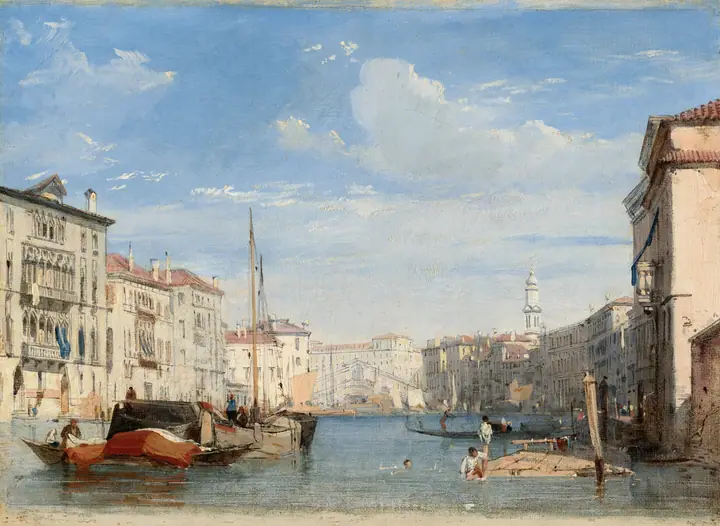 El Gran Canal, Richard Parkes Bonington