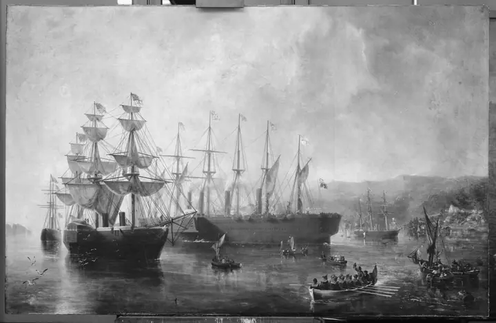 De vuelta a casa, el 'Great Eastern', Robert Charles Dudley