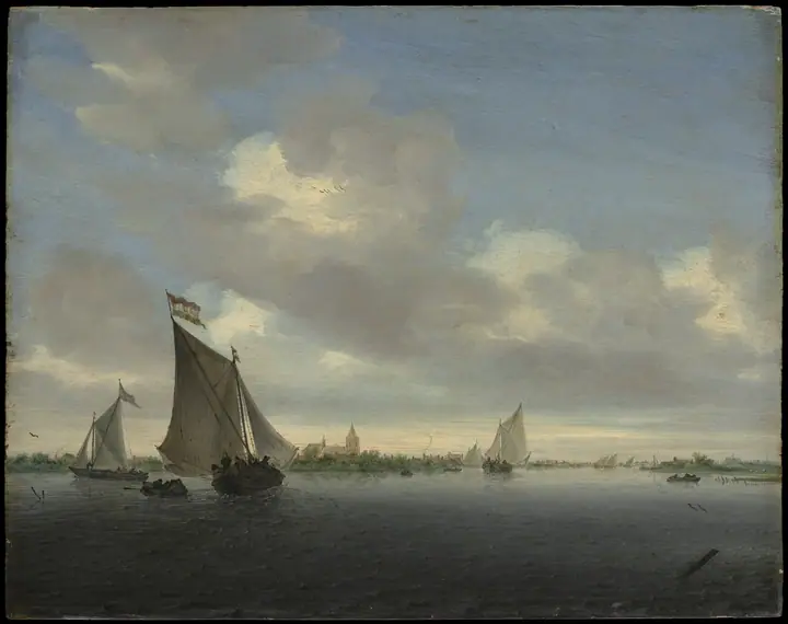Marina, Salomon van Ruysdael