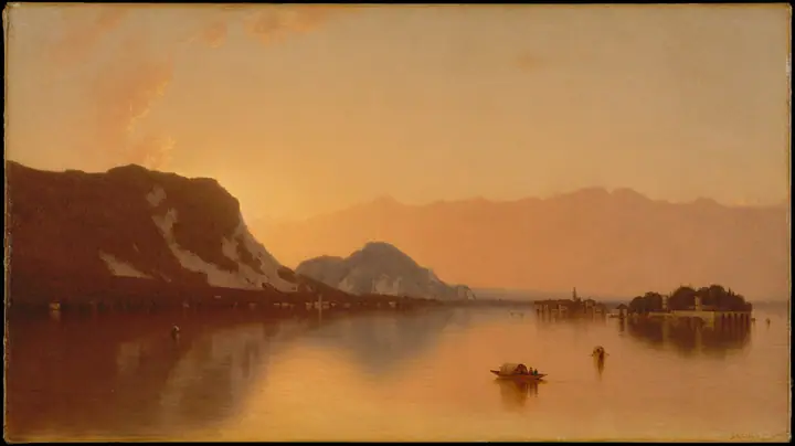 Isola Bella en el lago Mayor, Sanford Robinson Gifford
