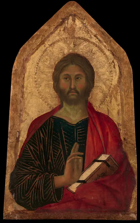 Cristo bendiciendo, Segna di Buonaventura