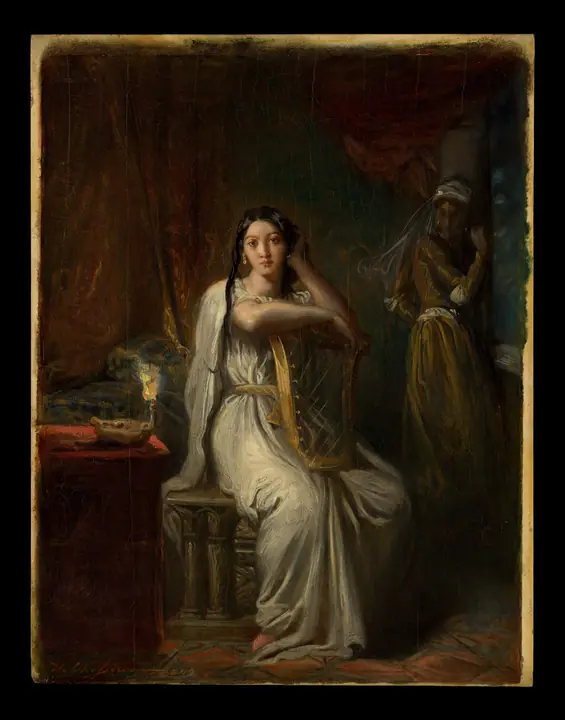 Desdémona (La canción del sauce), Théodore Chassériau