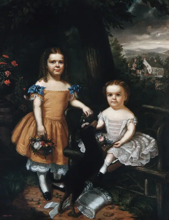 Las hijas de Daniel T. MacFarlan, Theodore E. Pine