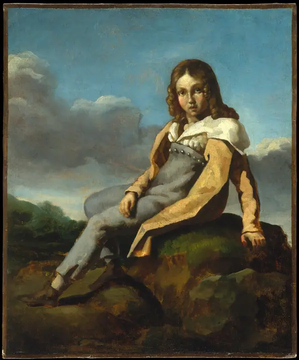 Alfred Dedreux (1810–1860) de niño, Théodore Géricault