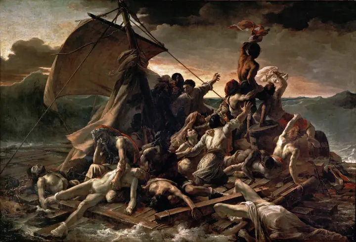 La balsa de la Medusa, Théodore Géricault