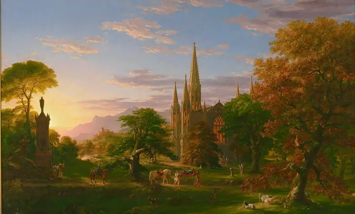 El regreso, Thomas Cole