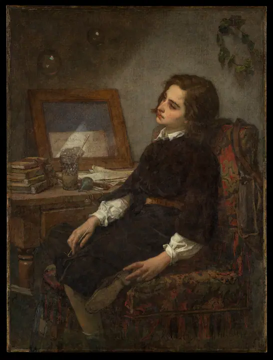 Pompas de jabón, Thomas Couture