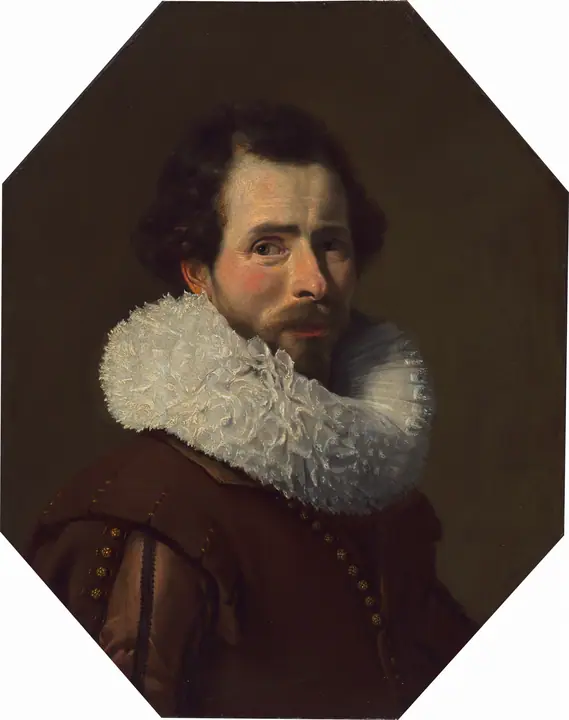 Retrato de un caballero con gola elaborada, Thomas de Keyser