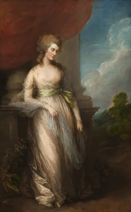 Georgiana, duquesa de Devonshire, Thomas Gainsborough