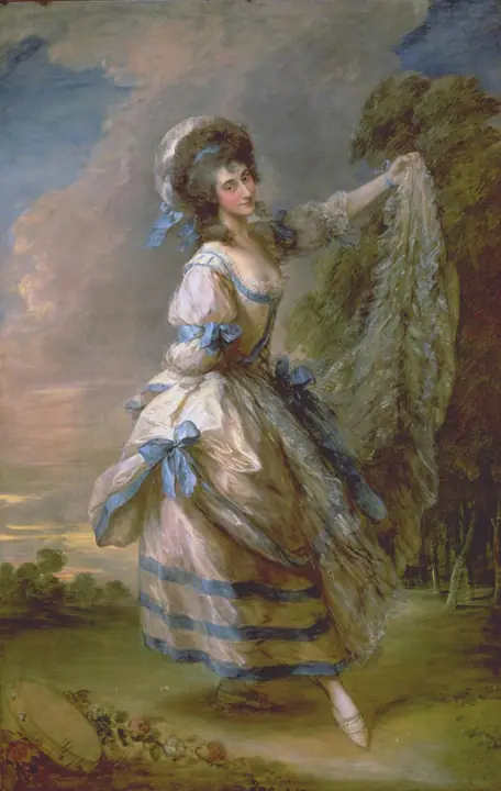 Retrato de Giovanna Baccelli, Thomas Gainsborough