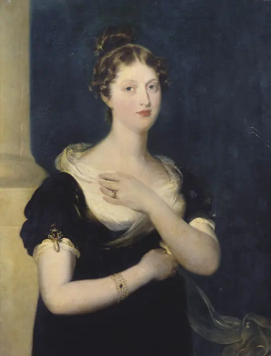 Retrato de la princesa Carlota, Thomas Lawrence