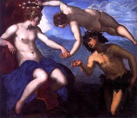 Baco y Ariadna coronados por Venus, Tintoretto