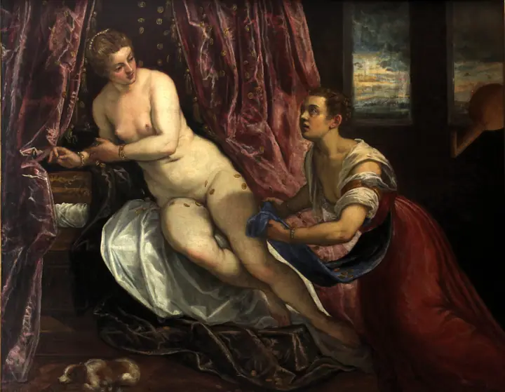 Dánae, Tintoretto