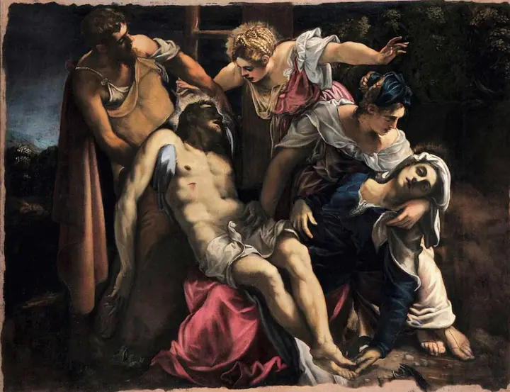 Descendimiento, Tintoretto