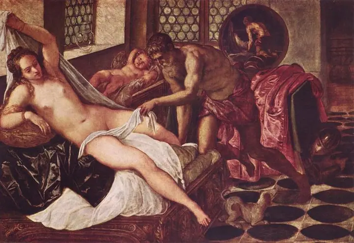 Venus, Vulcano y Marte, Tintoretto