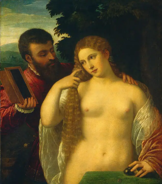 Alegoría del amor, Tiziano Vecellio