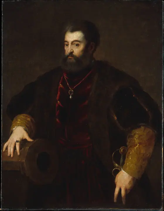 Alfonso d'Este (1486–1534), duque de Ferrara, Tiziano Vecellio