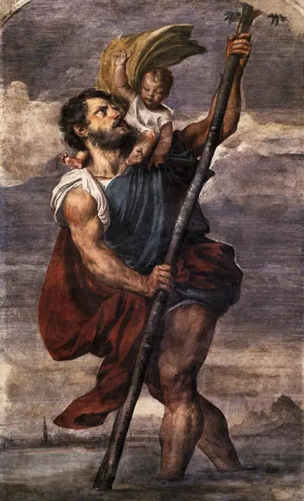 San Cristóbal, Tiziano Vecellio