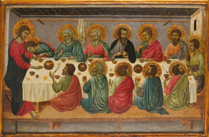 La última cena, Ugolino da Siena
