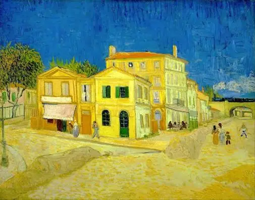 La casa amarilla, Vincent van Gogh