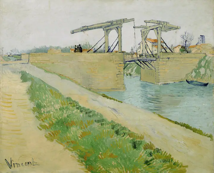 Puente de Langlois en Arlés, Vincent van Gogh