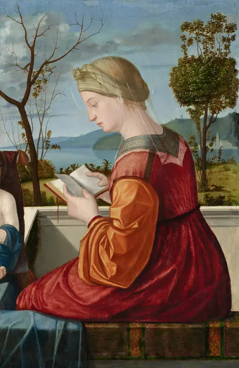 La Virgen leyendo, Vittore Carpaccio