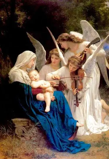Canción de los ángeles, William-Adolphe Bouguereau