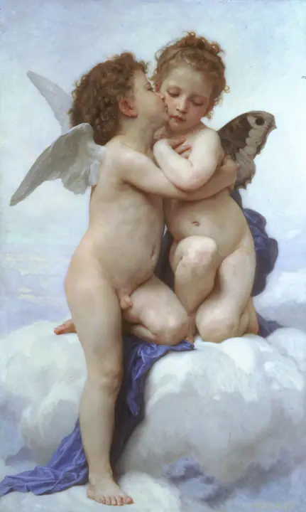 El primer beso, William-Adolphe Bouguereau