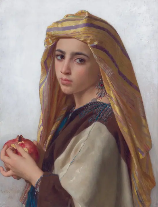 Niña con granadas, William-Adolphe Bouguereau