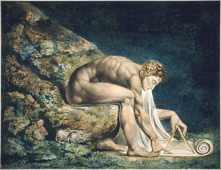 Newton, William Blake