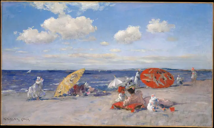 A orillas del mar, William Merritt Chase