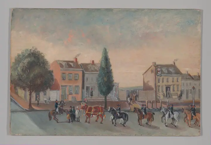 La taberna Bull's Head, William P. Chappel