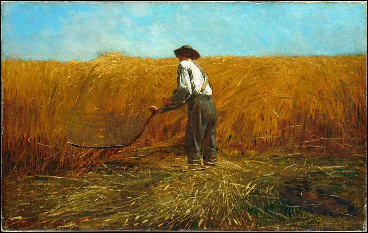 El veterano en un nuevo campo, Winslow Homer