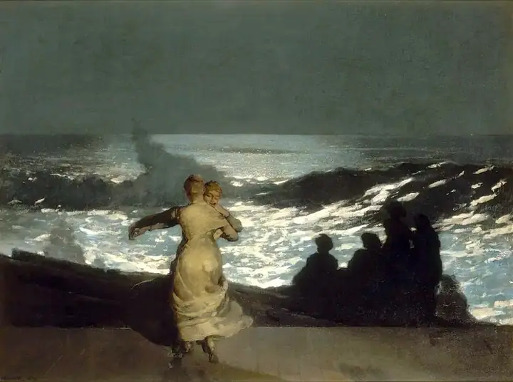 Noche de verano, Winslow Homer